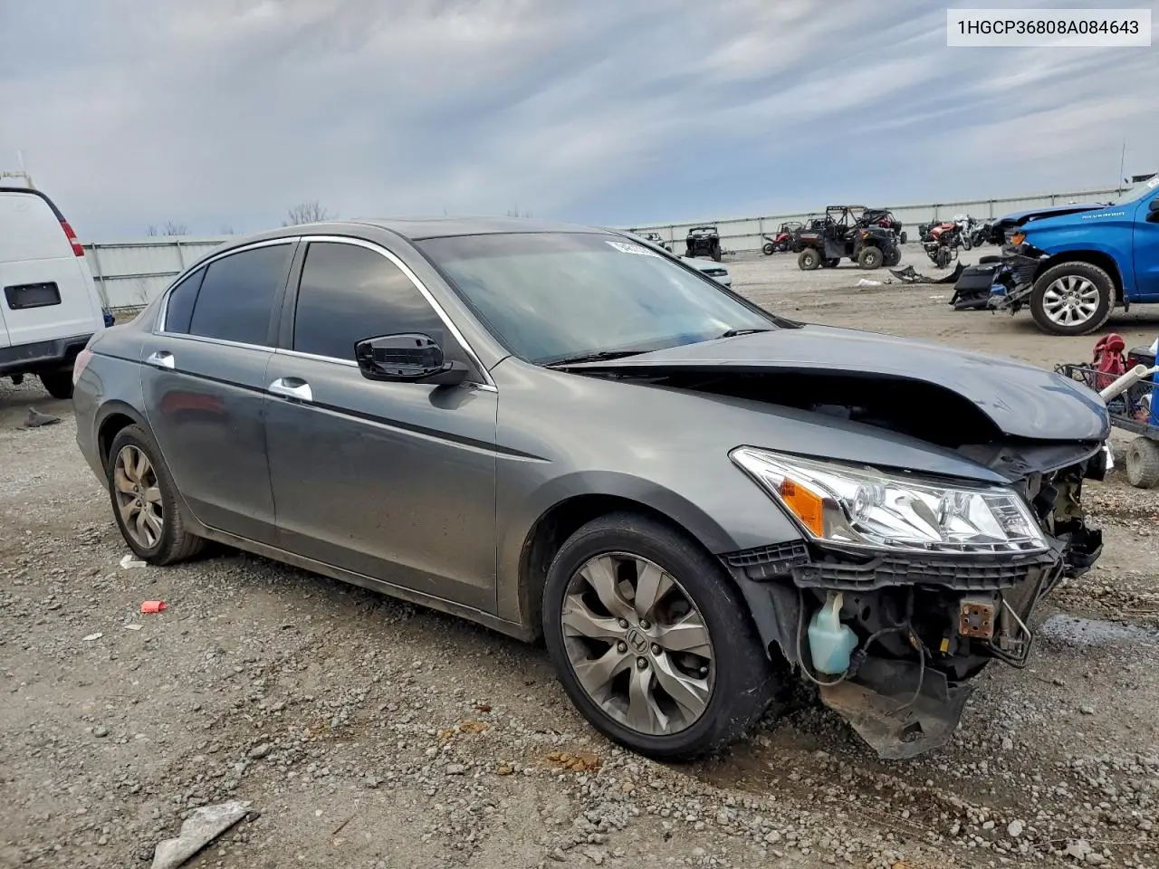 1HGCP36808A084643 2008 Honda Accord Exl