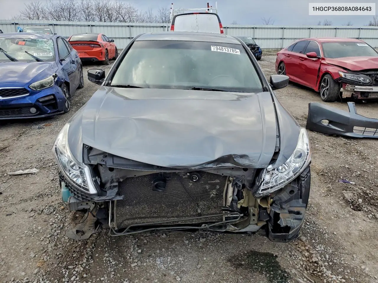 1HGCP36808A084643 2008 Honda Accord Exl