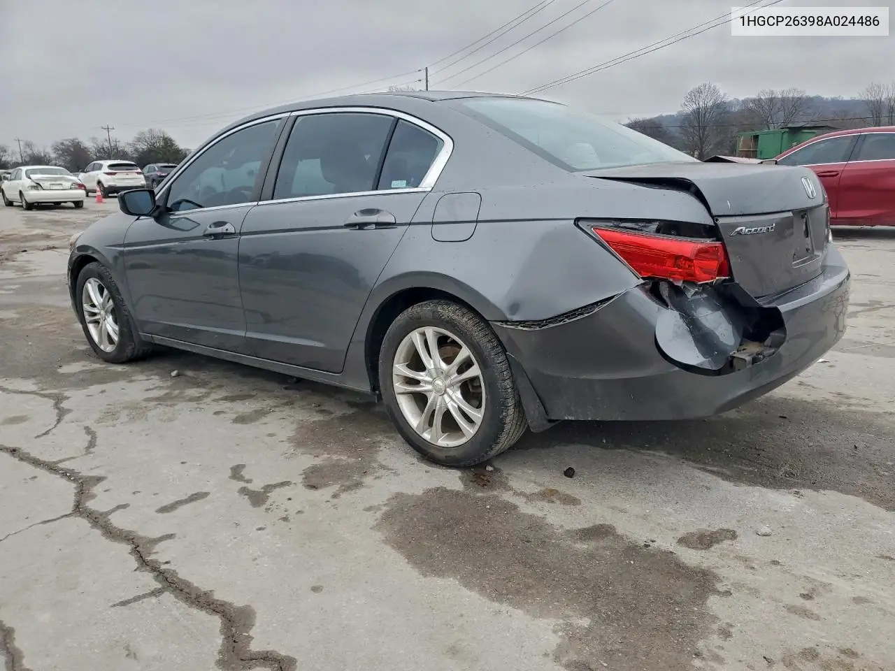 1HGCP26398A024486 2008 Honda Accord Lx