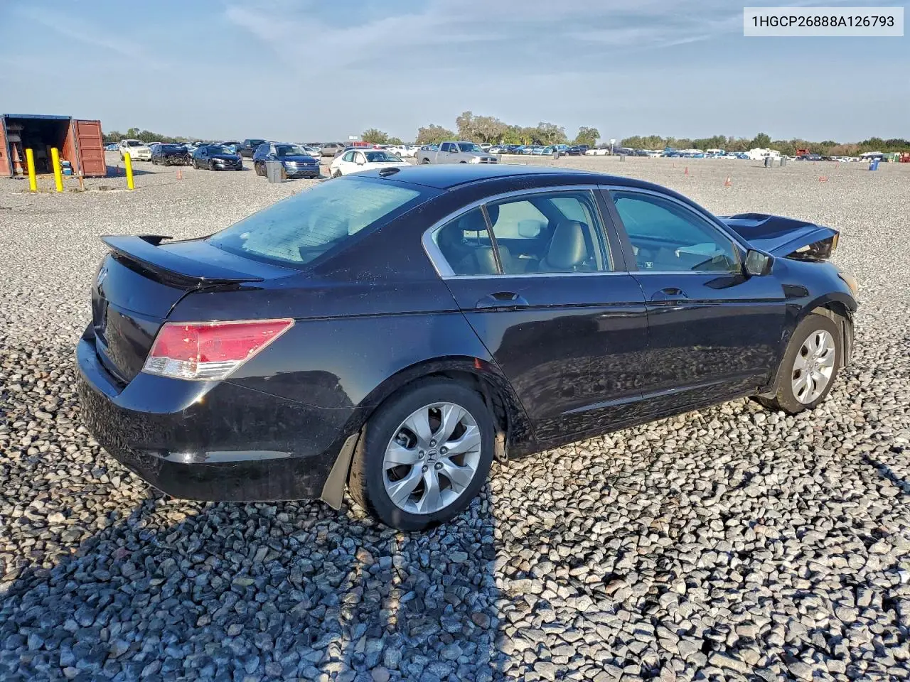 1HGCP26888A126793 2008 Honda Accord Exl