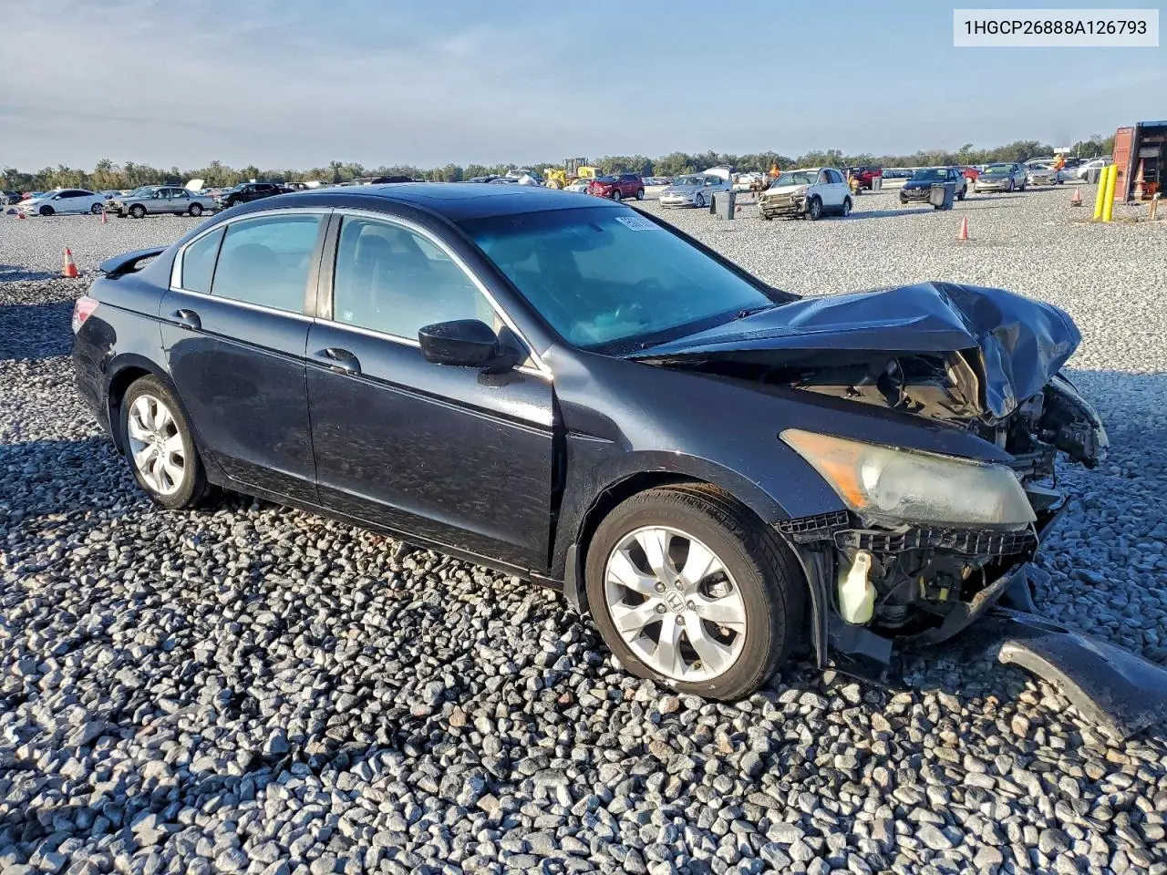 1HGCP26888A126793 2008 Honda Accord Exl