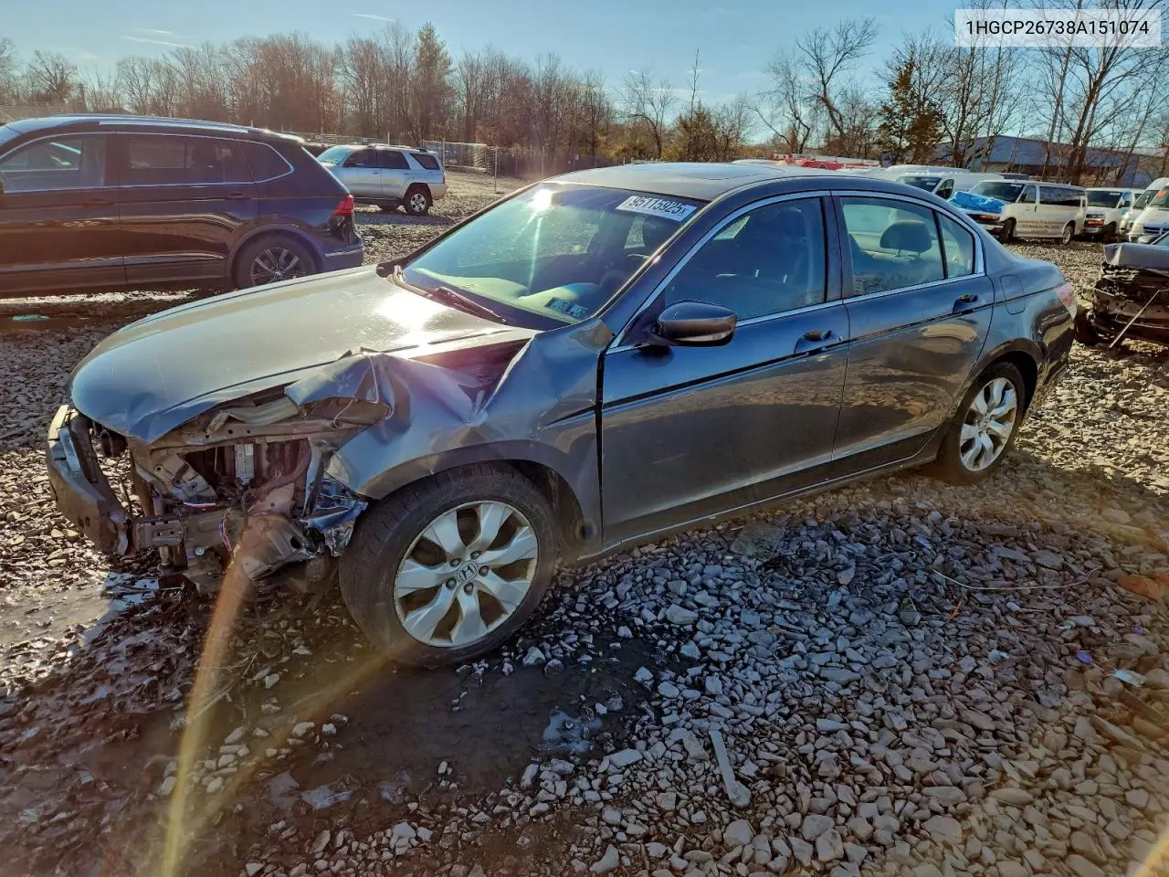 1HGCP26738A151074 2008 Honda Accord Ex