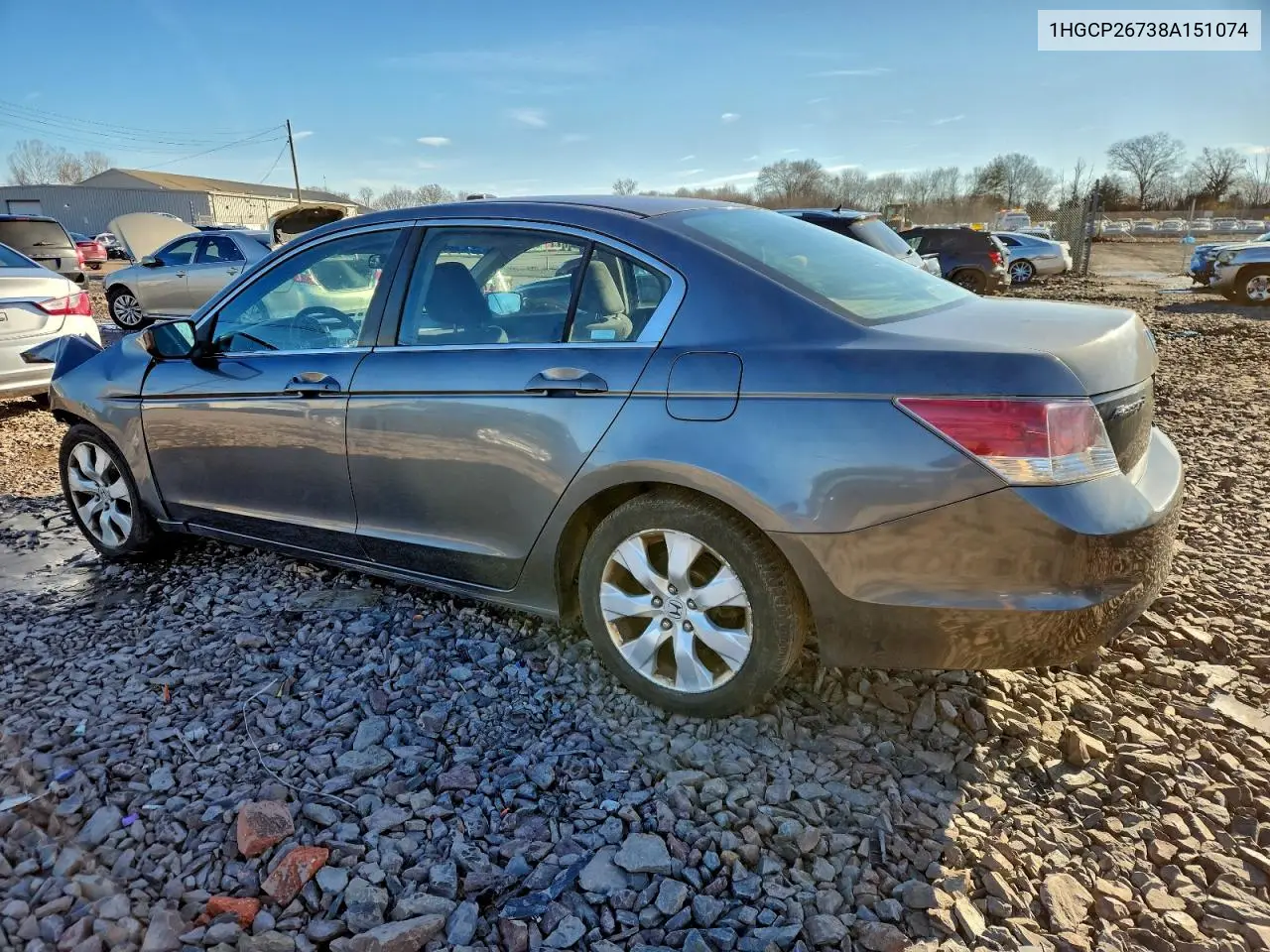 1HGCP26738A151074 2008 Honda Accord Ex