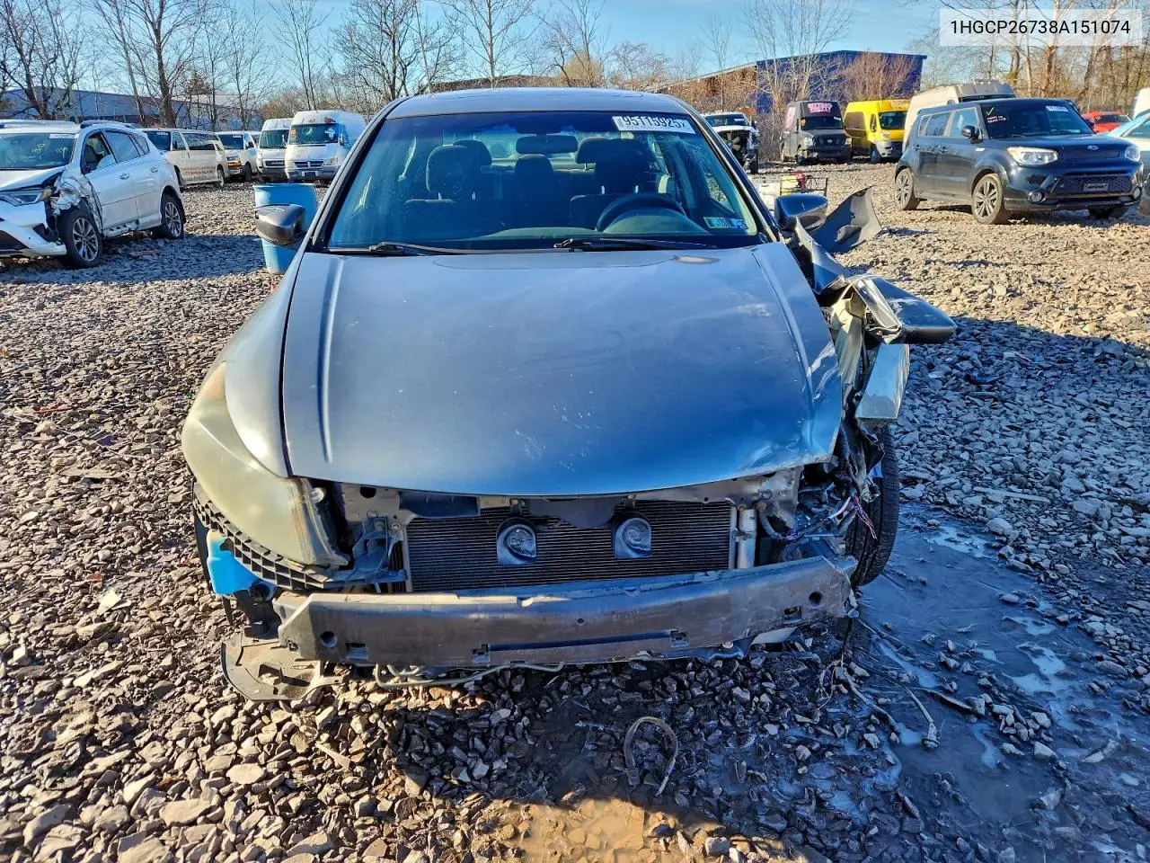 1HGCP26738A151074 2008 Honda Accord Ex
