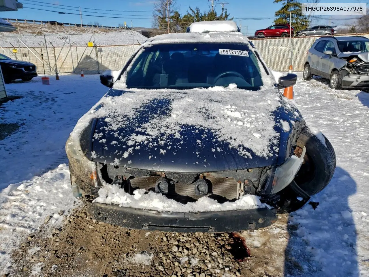 1HGCP26398A077978 2008 Honda Accord Lx