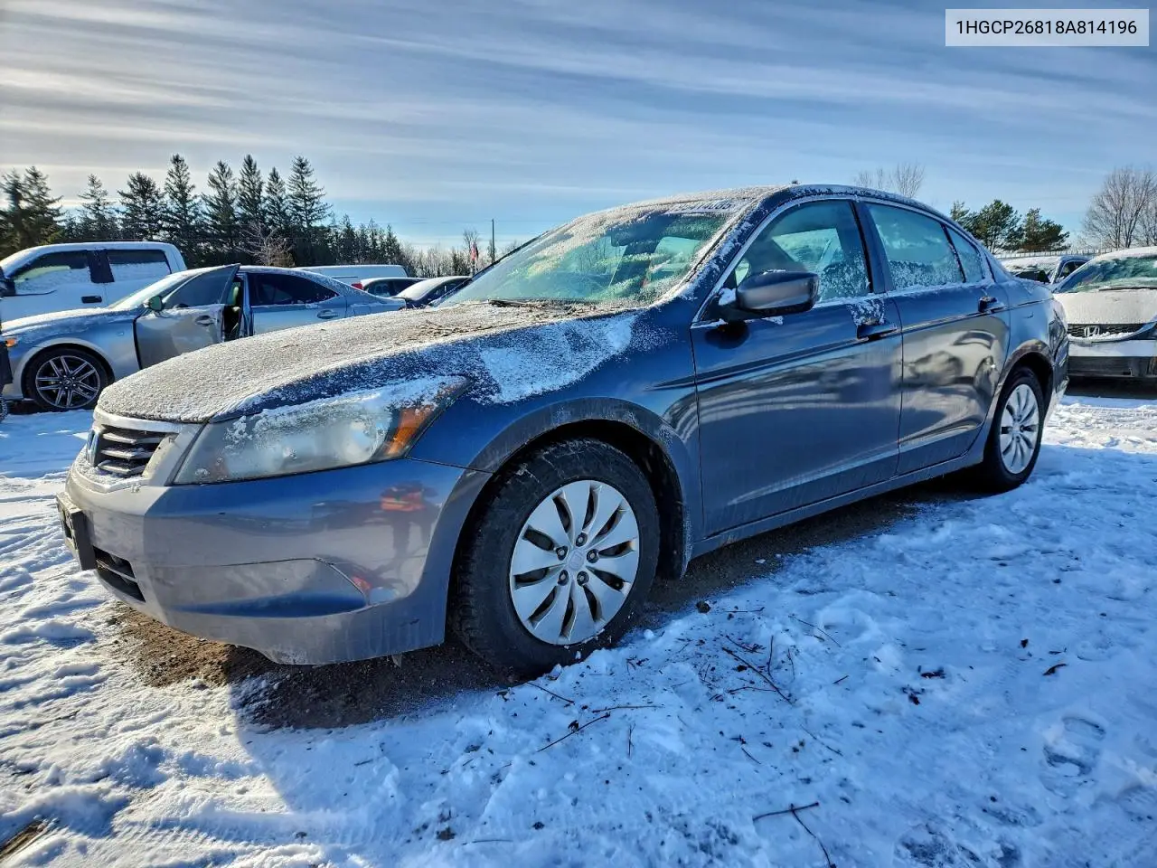 1HGCP26818A814196 2008 Honda Accord Exl
