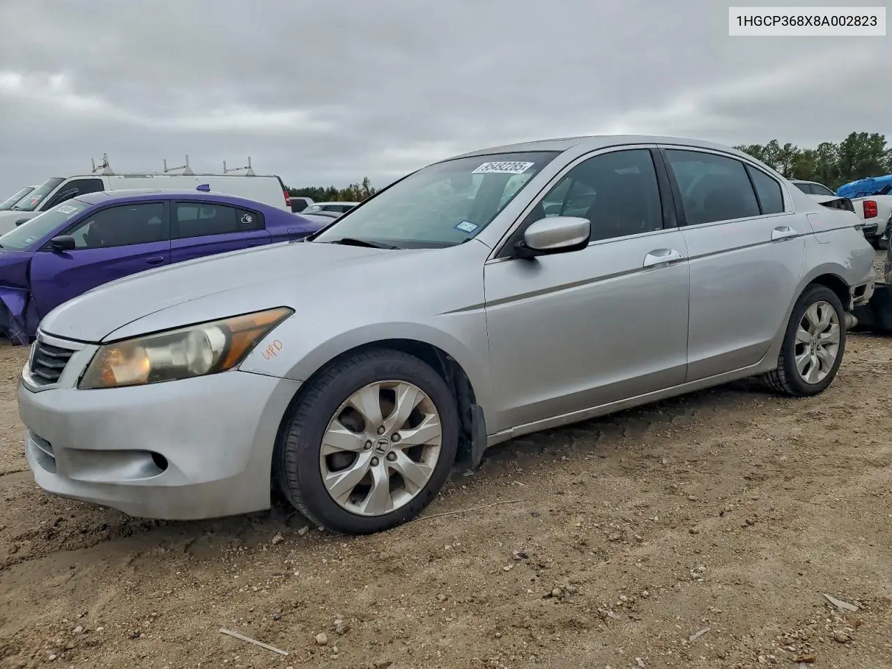 1HGCP368X8A002823 2008 Honda Accord Exl