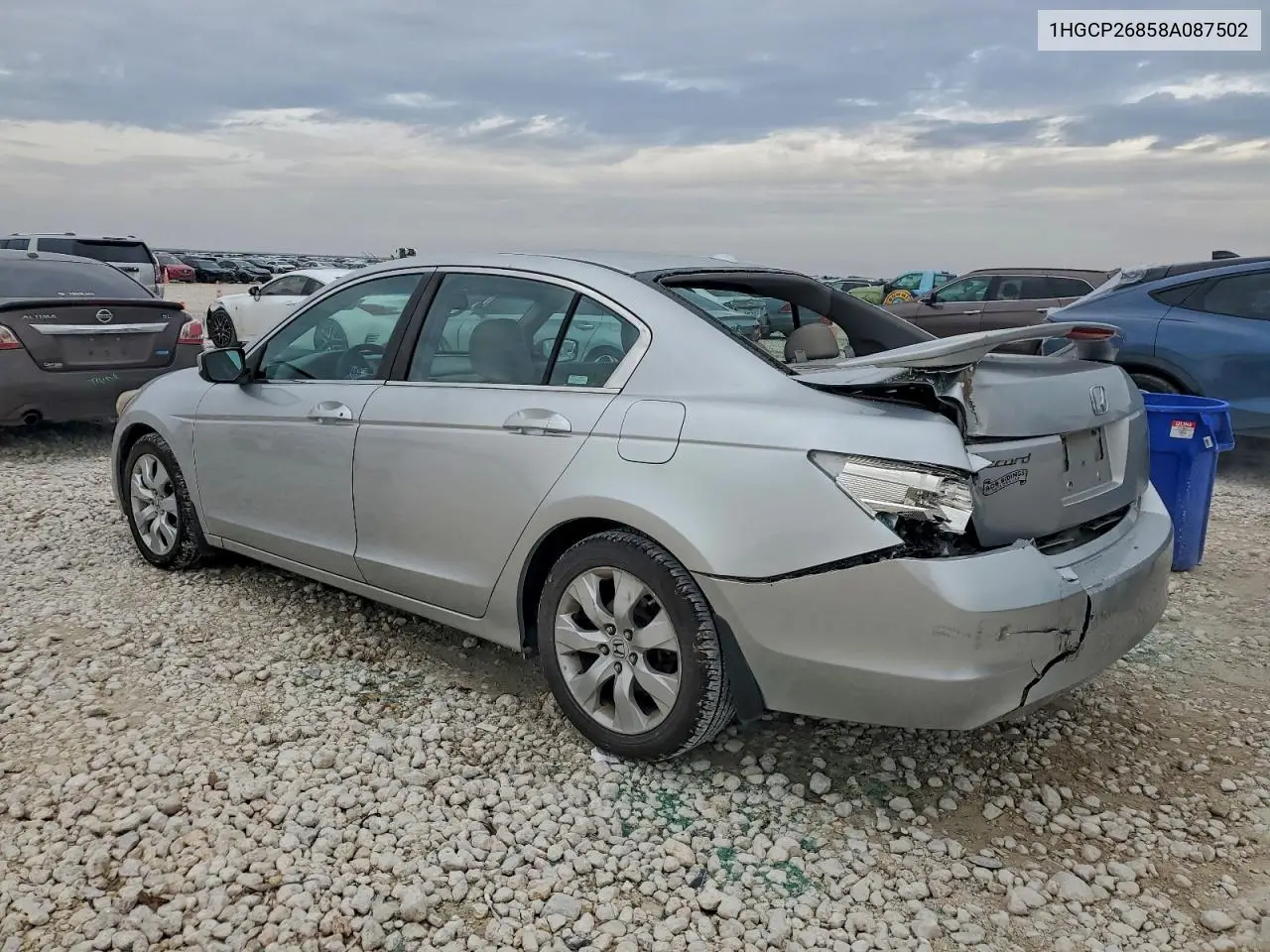1HGCP26858A087502 2008 Honda Accord Exl