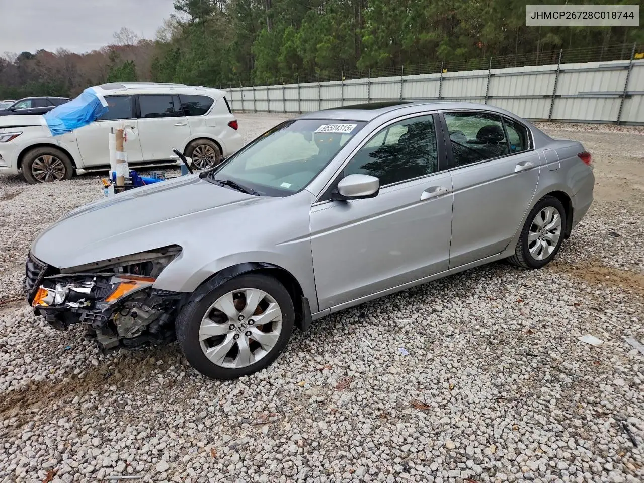 JHMCP26728C018744 2008 Honda Accord Ex