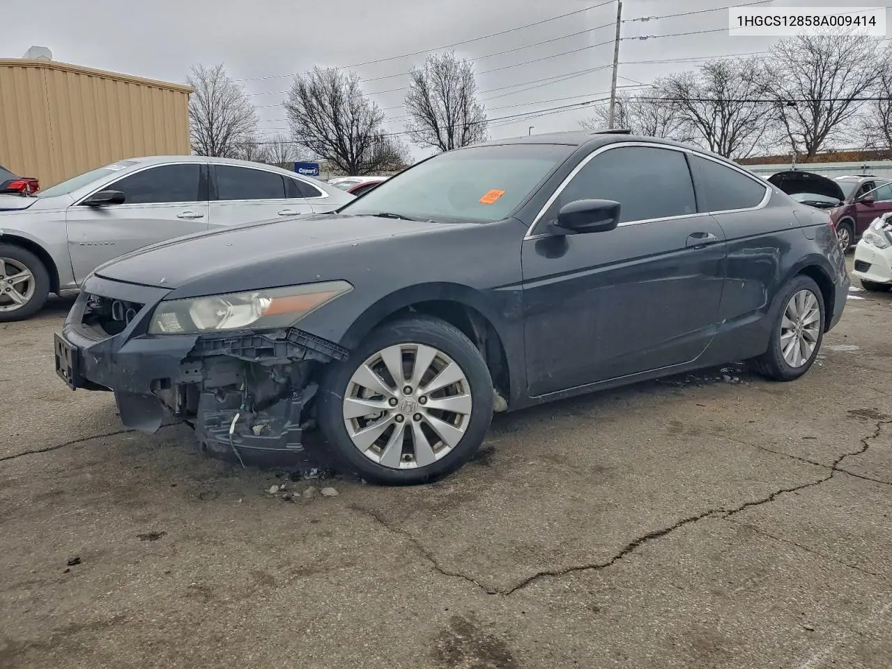 1HGCS12858A009414 2008 Honda Accord Exl