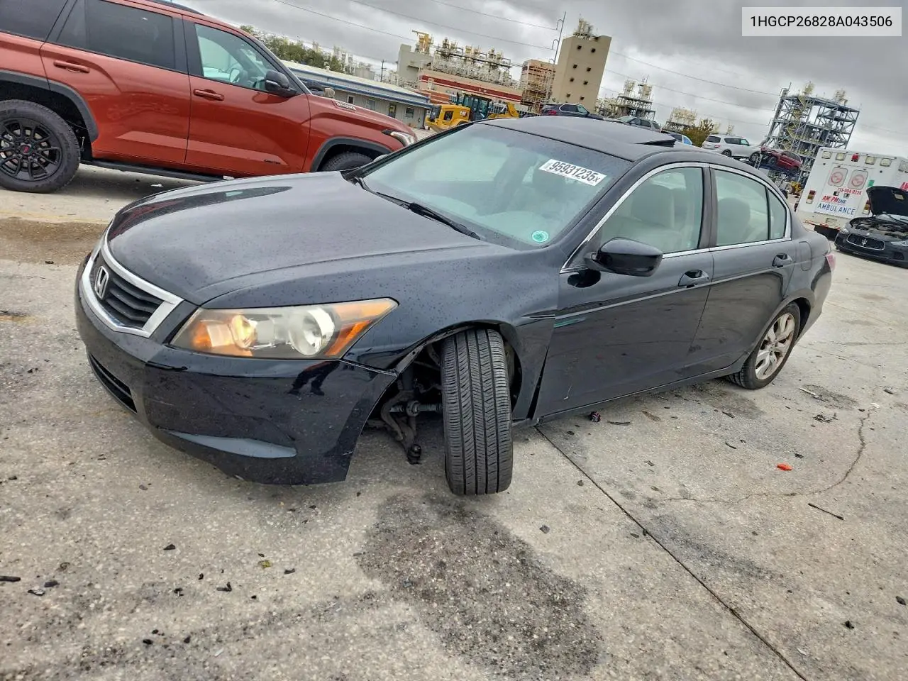 1HGCP26828A043506 2008 Honda Accord Exl