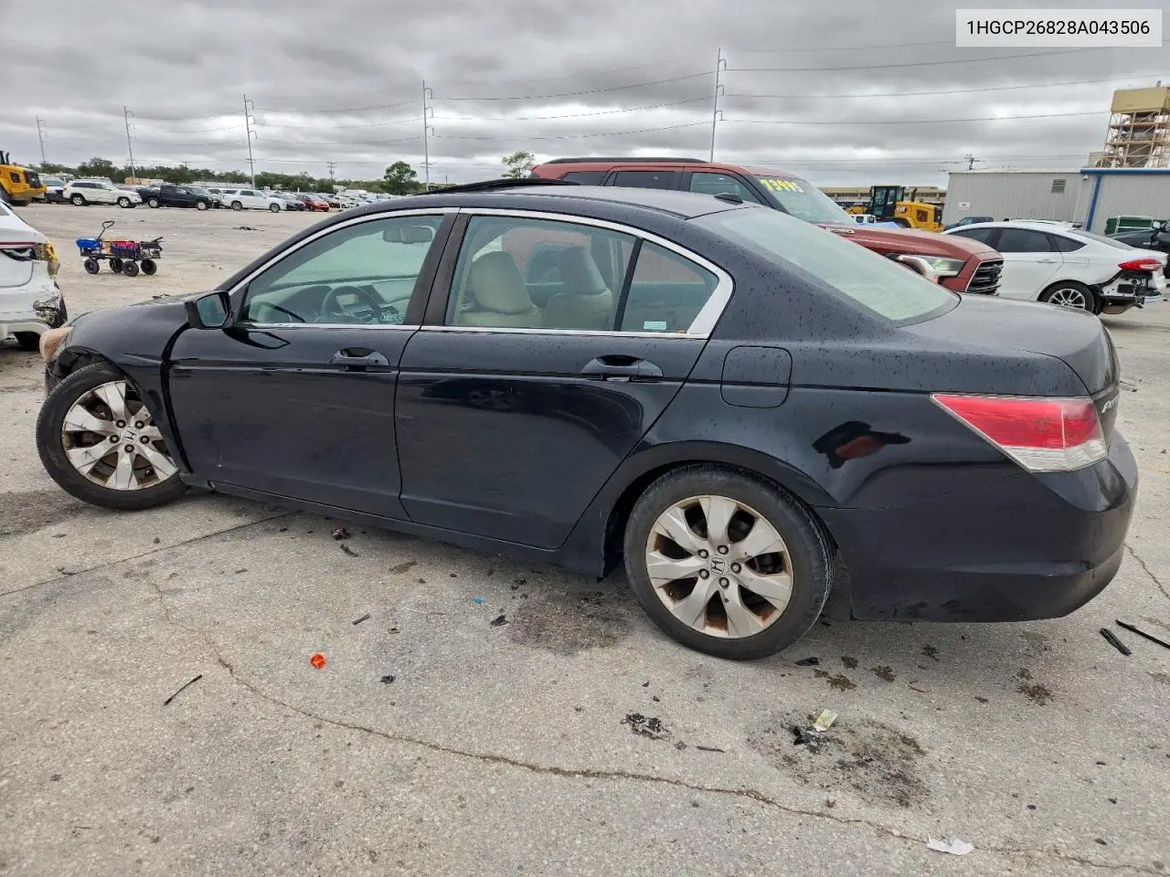 1HGCP26828A043506 2008 Honda Accord Exl
