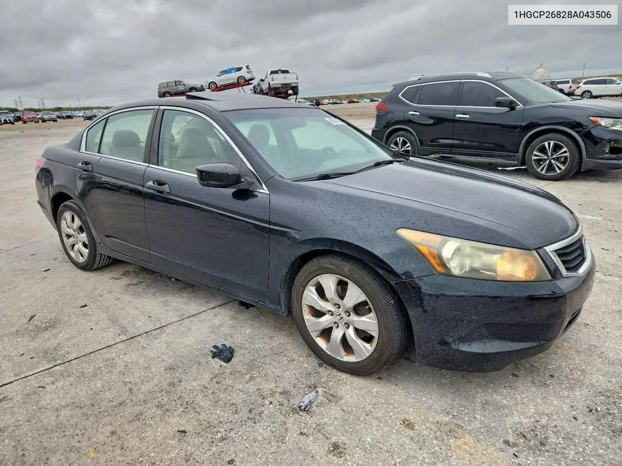 1HGCP26828A043506 2008 Honda Accord Exl