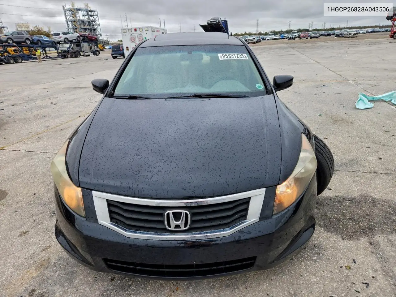 1HGCP26828A043506 2008 Honda Accord Exl