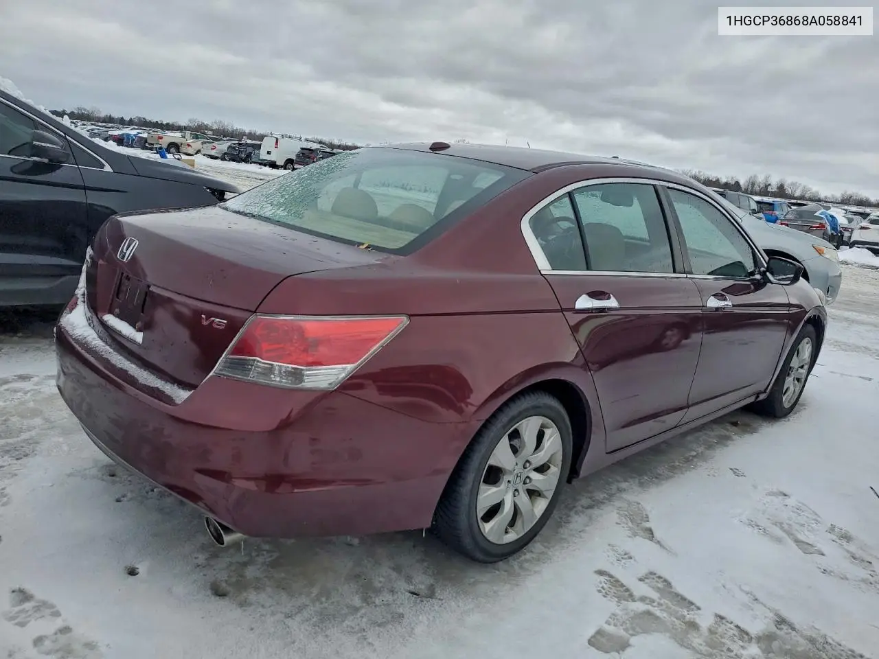 1HGCP36868A058841 2008 Honda Accord Exl