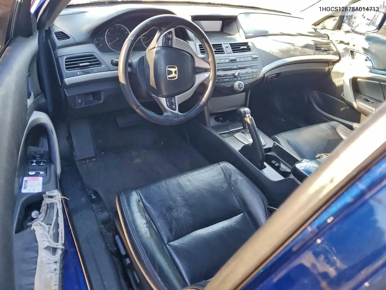 1HGCS12878A014713 2008 Honda Accord Exl