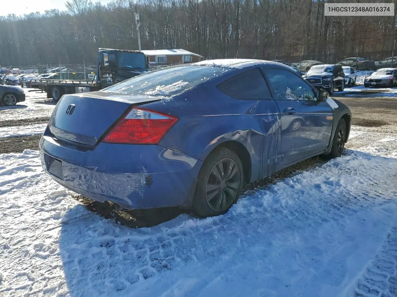 1HGCS12348A016374 2008 Honda Accord Lx-S
