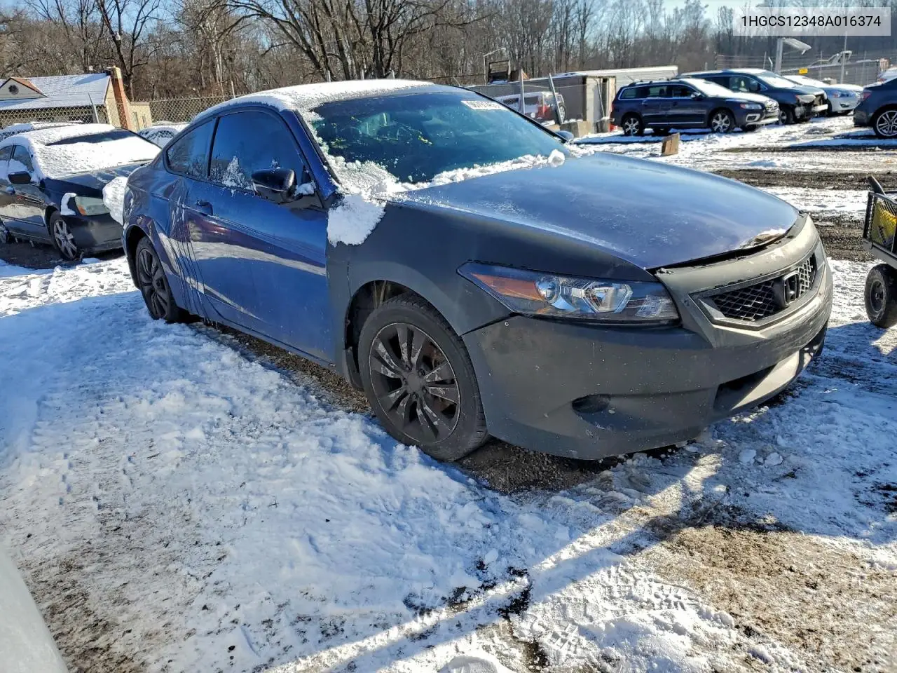 1HGCS12348A016374 2008 Honda Accord Lx-S