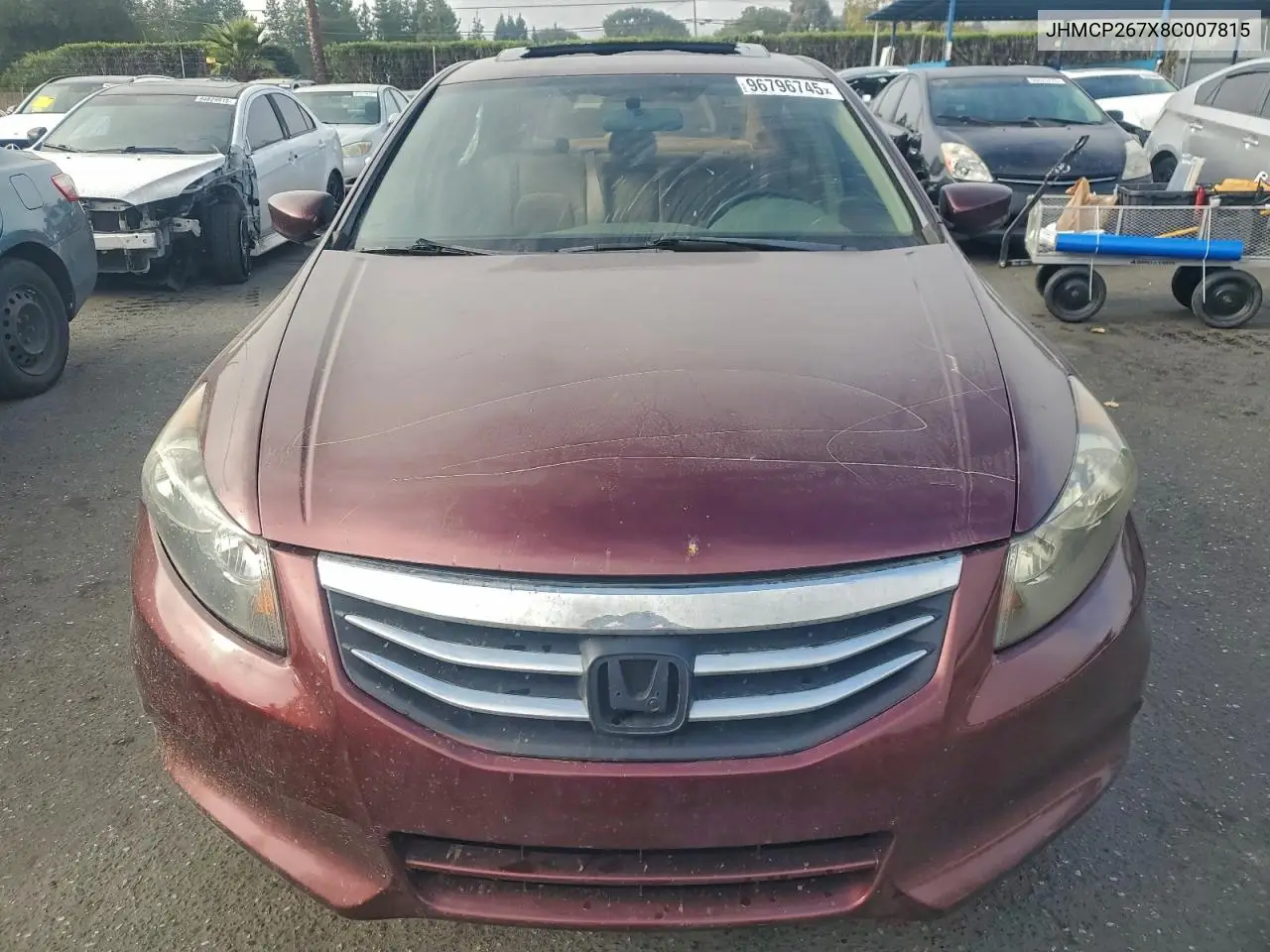 JHMCP267X8C007815 2008 Honda Accord Ex