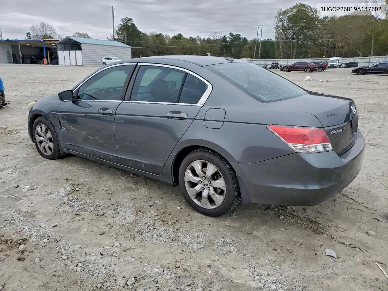 1HGCP26819A147602 2009 Honda Accord Exl