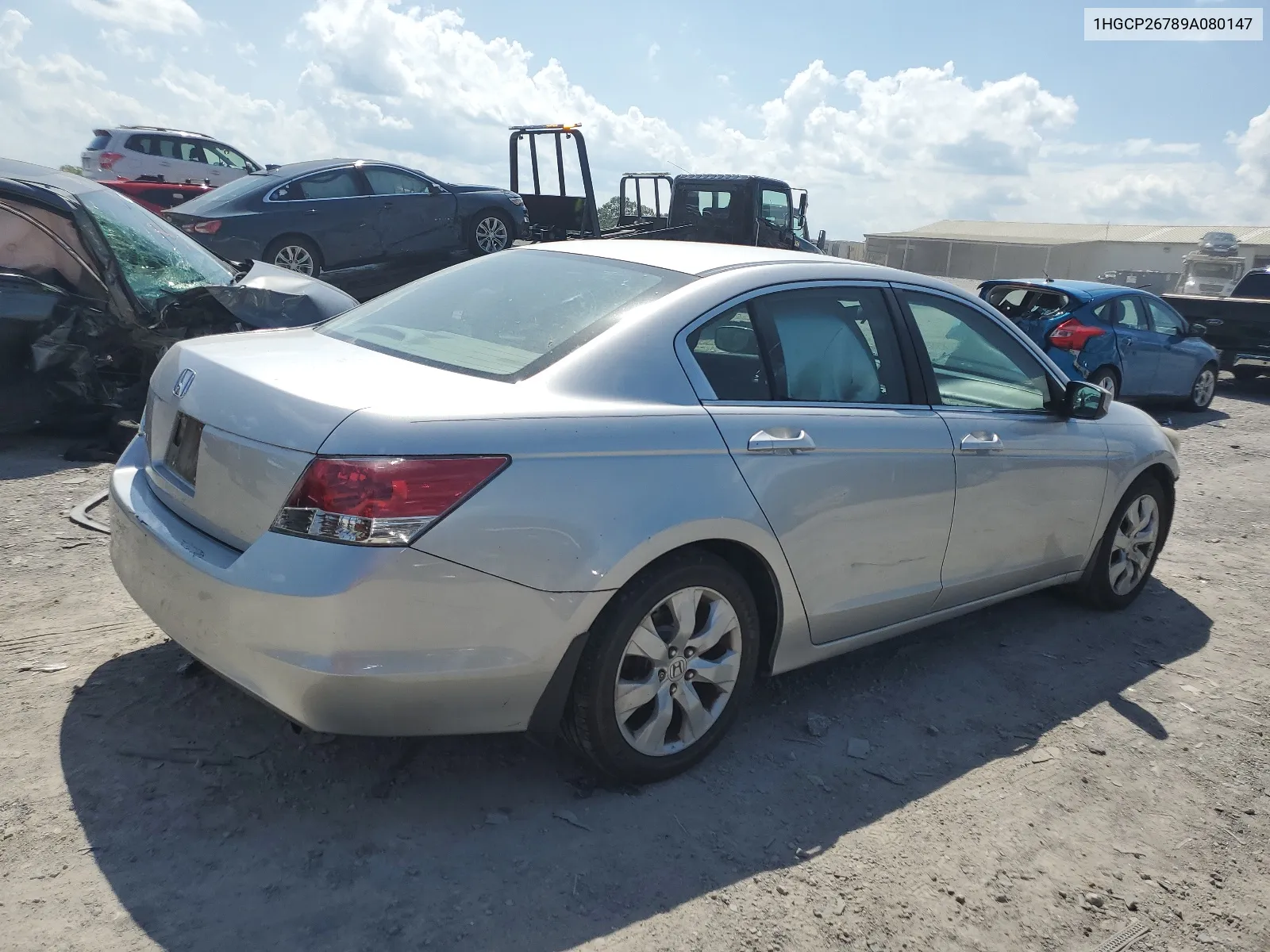 2009 Honda Accord Ex VIN: 1HGCP26789A080147 Lot: 61625464