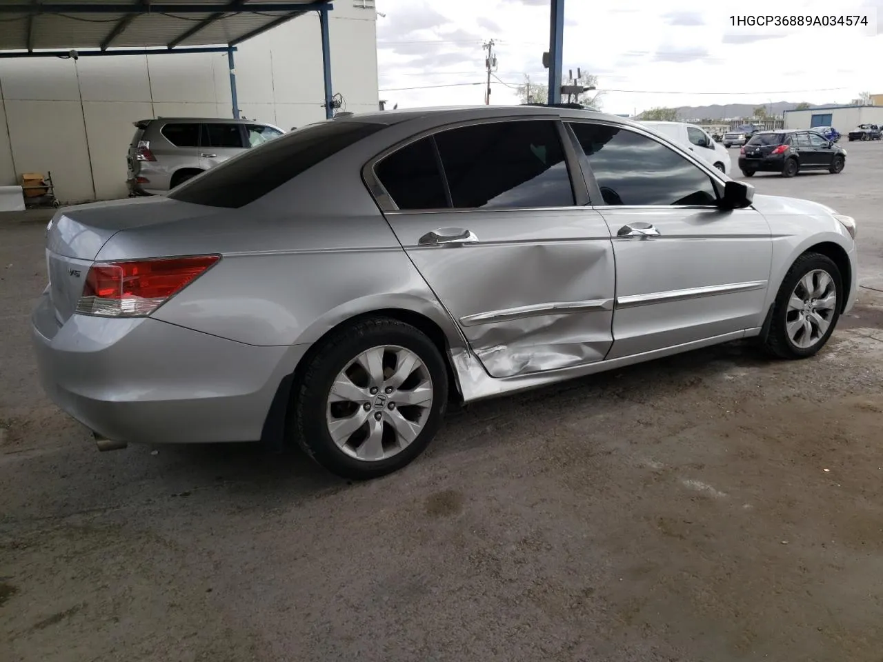 2009 Honda Accord Exl VIN: 1HGCP36889A034574 Lot: 65663944