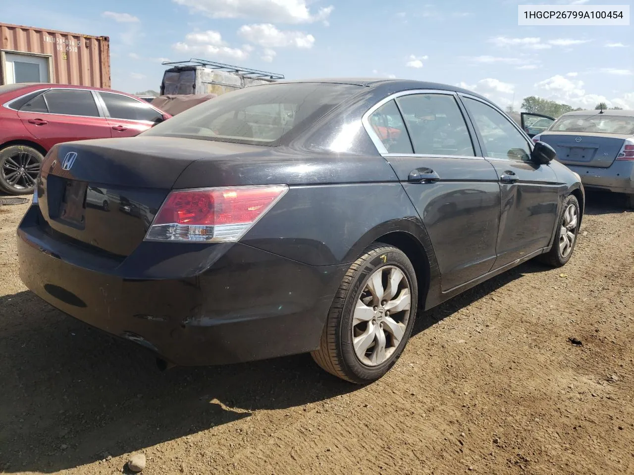 2009 Honda Accord Ex VIN: 1HGCP26799A100454 Lot: 70396694