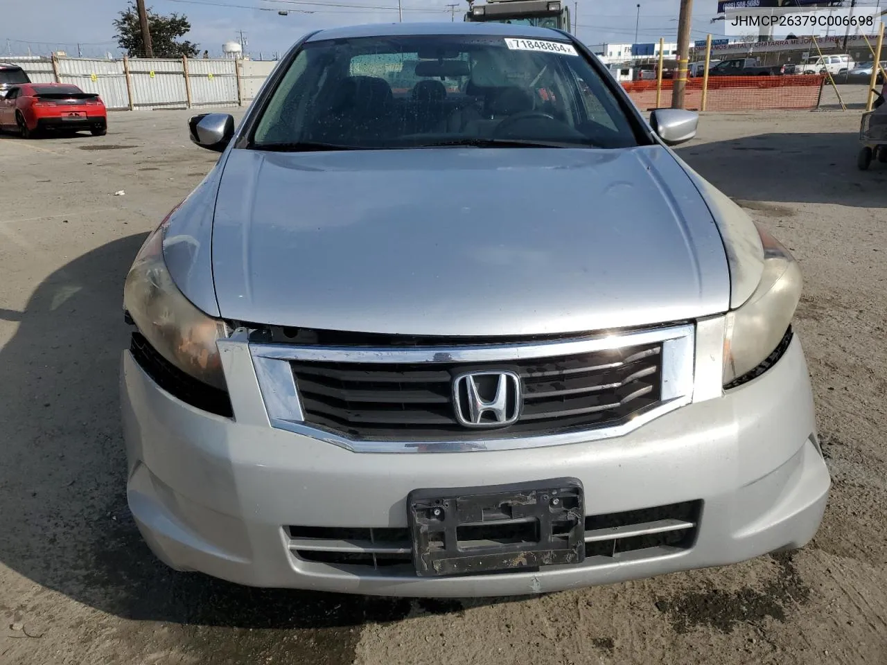 2009 Honda Accord Lx VIN: JHMCP26379C006698 Lot: 71848864