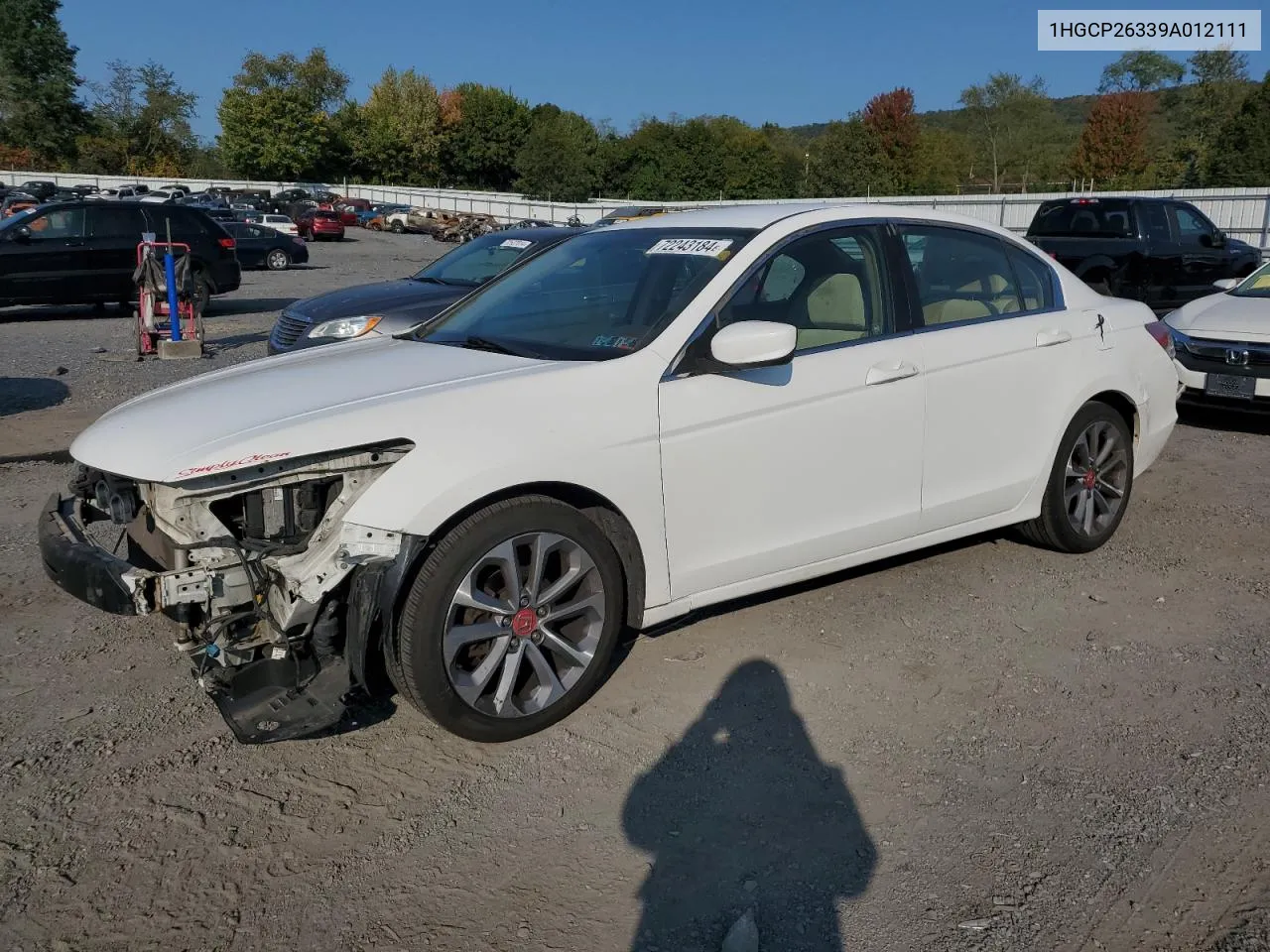 1HGCP26339A012111 2009 Honda Accord Lx