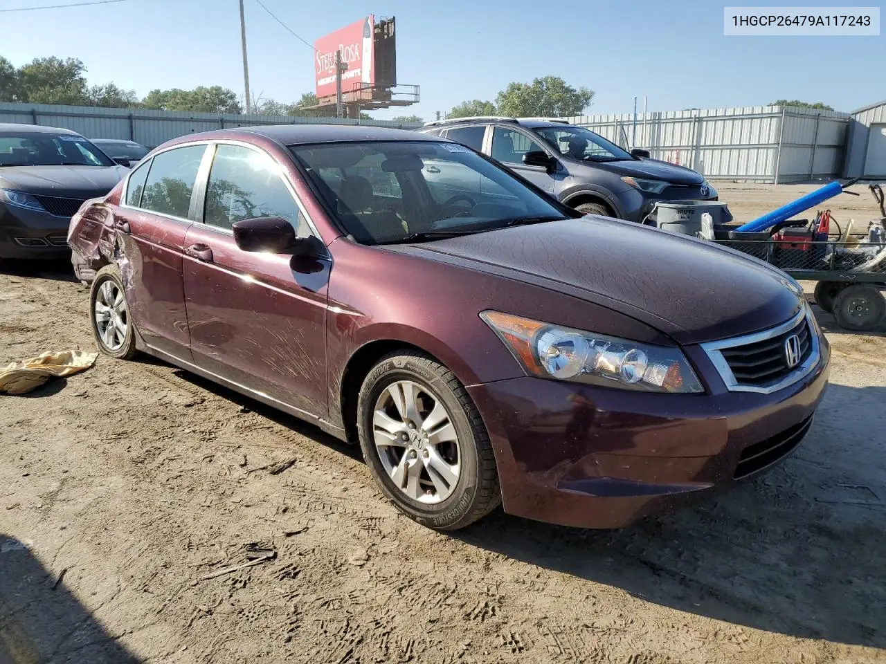 1HGCP26479A117243 2009 Honda Accord Lxp