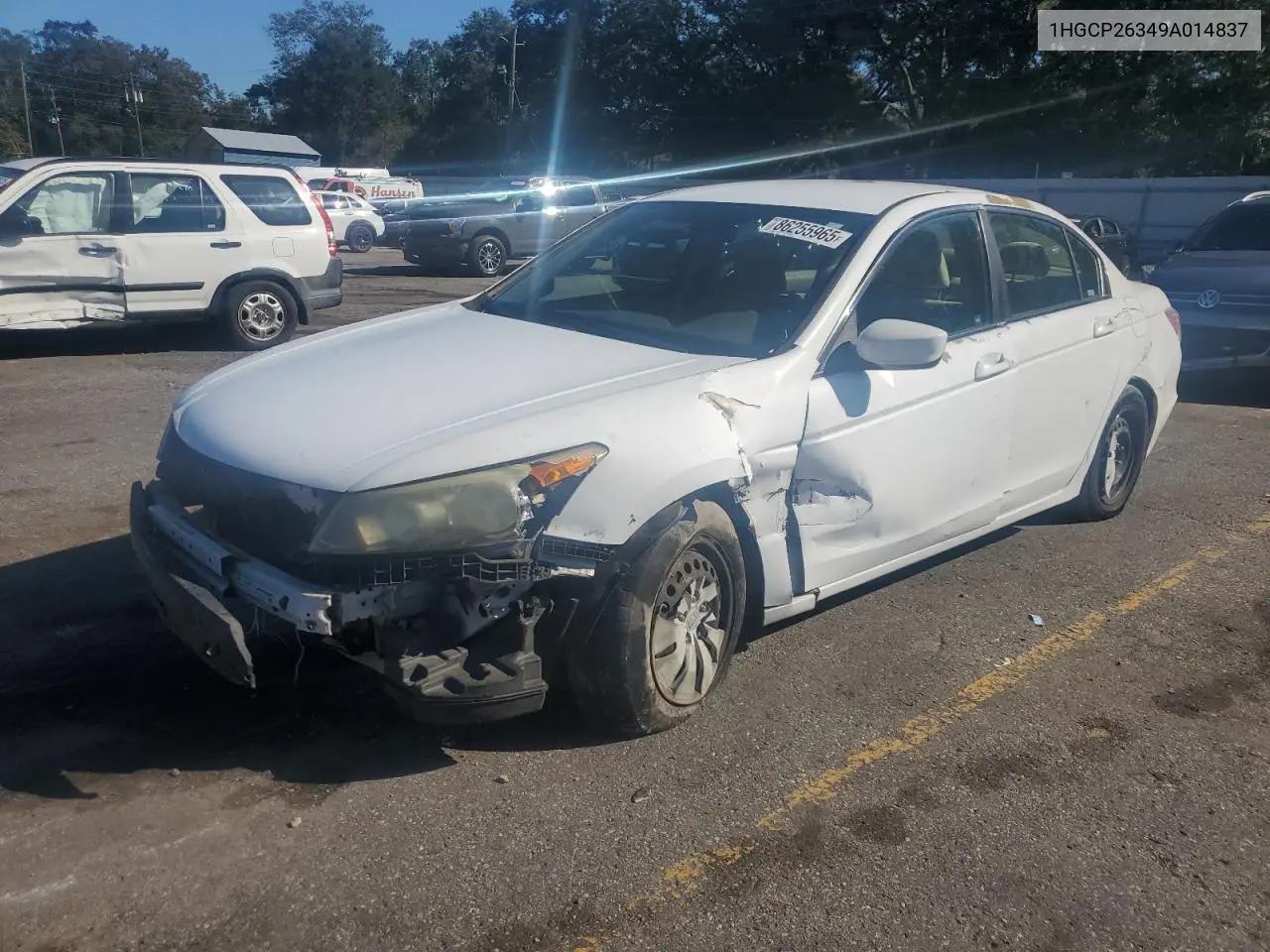 1HGCP26349A014837 2009 Honda Accord Lx