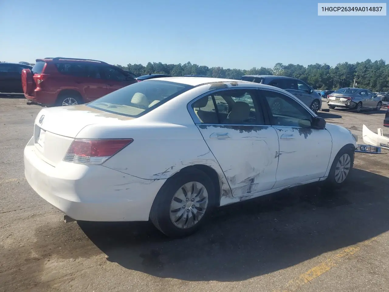 1HGCP26349A014837 2009 Honda Accord Lx