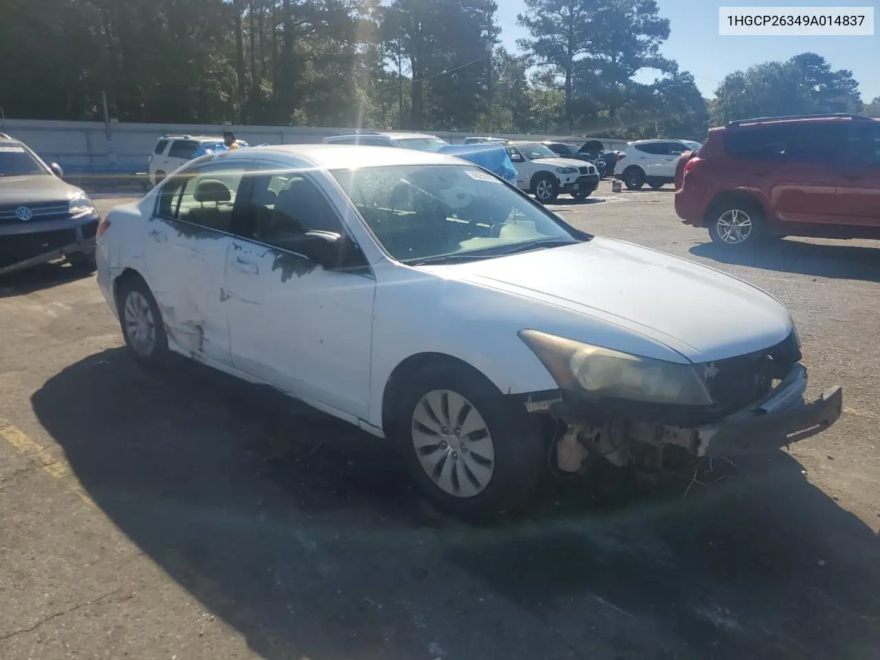 1HGCP26349A014837 2009 Honda Accord Lx