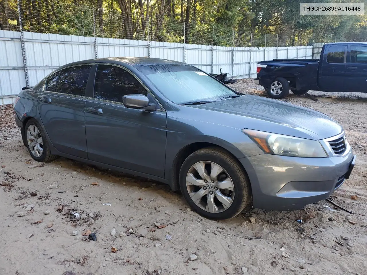 1HGCP26899A016448 2009 Honda Accord Exl