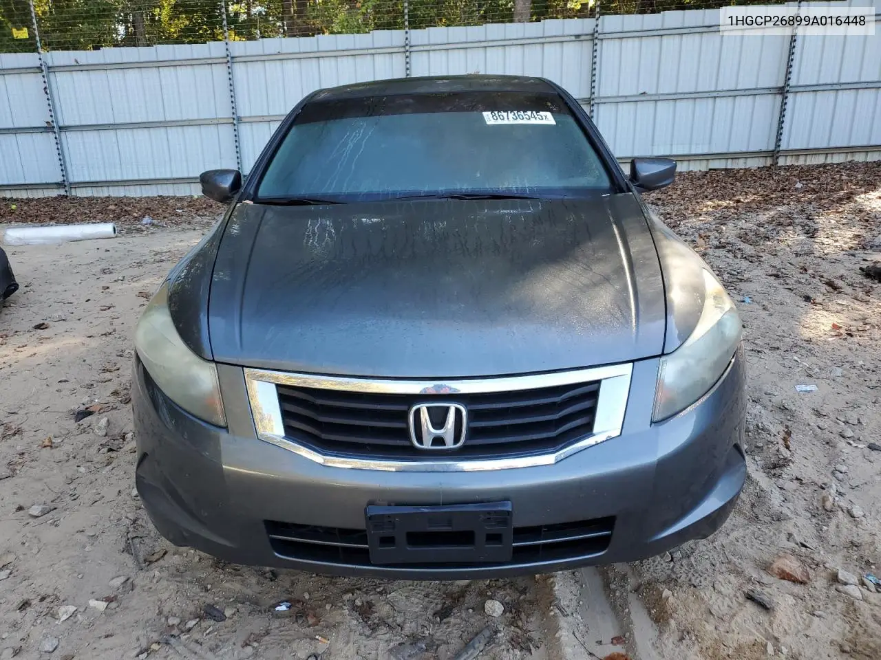 1HGCP26899A016448 2009 Honda Accord Exl