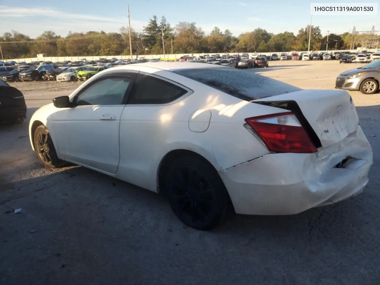 1HGCS11319A001530 2009 Honda Accord Lx