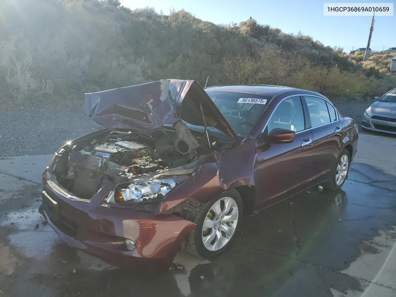 1HGCP36869A010659 2009 Honda Accord Exl