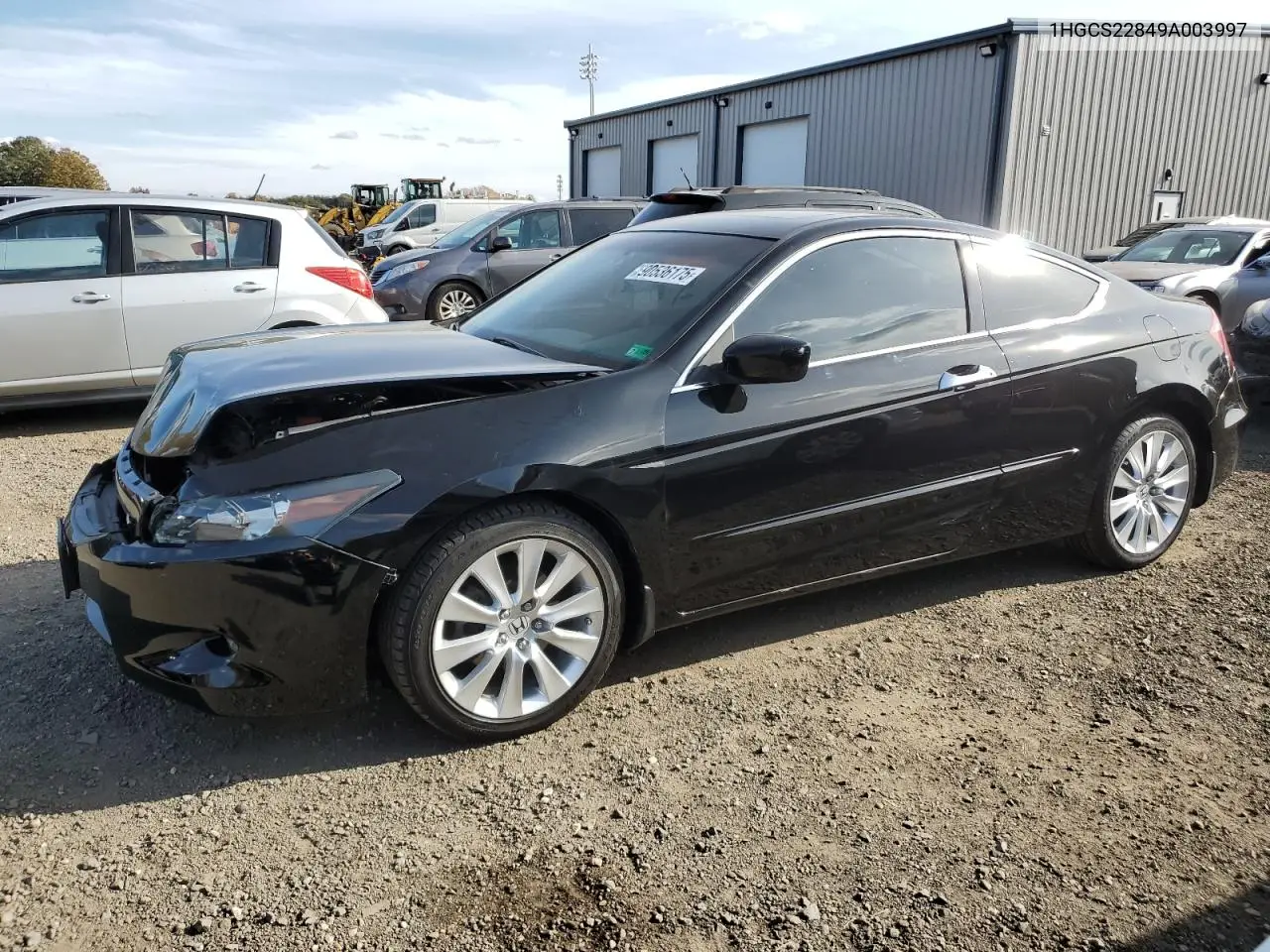 1HGCS22849A003997 2009 Honda Accord Exl