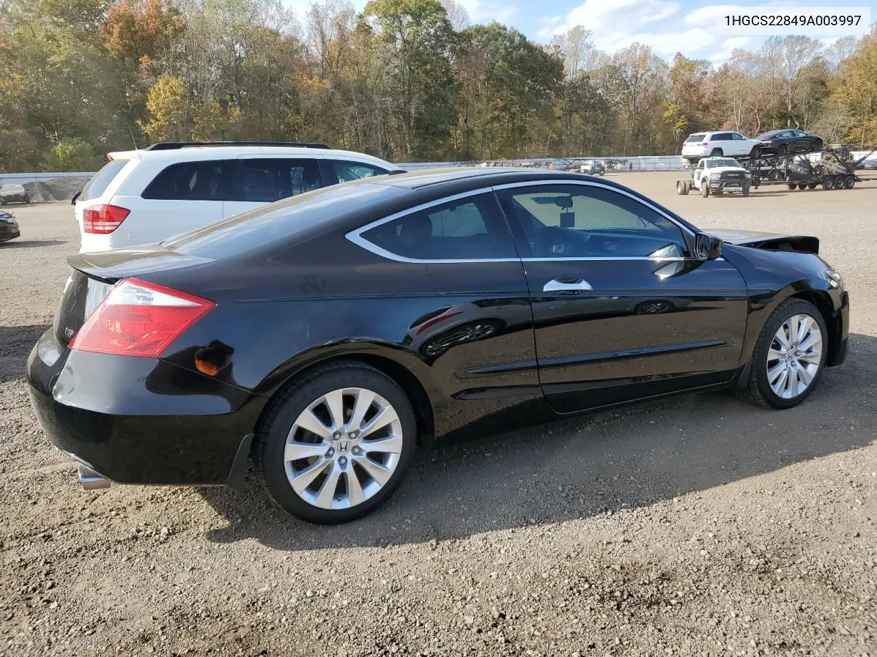 1HGCS22849A003997 2009 Honda Accord Exl