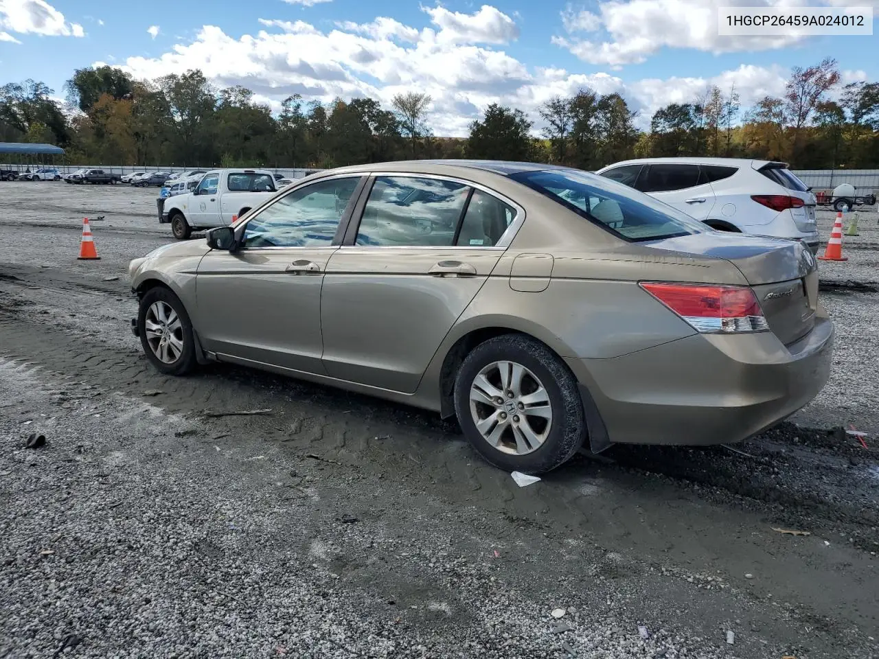 1HGCP26459A024012 2009 Honda Accord Lxp