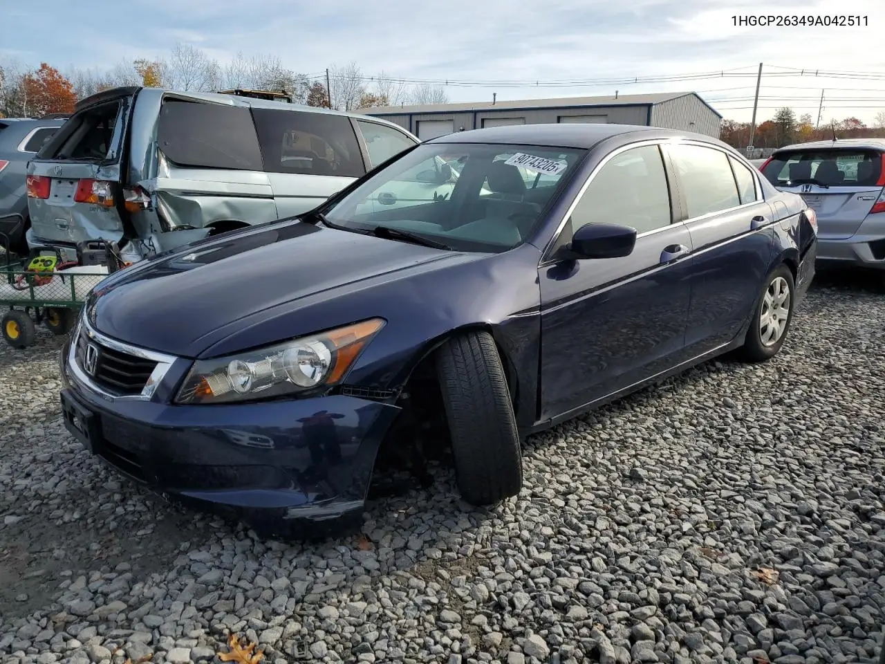 1HGCP26349A042511 2009 Honda Accord Lx