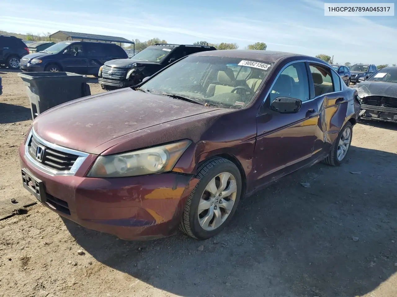 1HGCP26789A045317 2009 Honda Accord Ex
