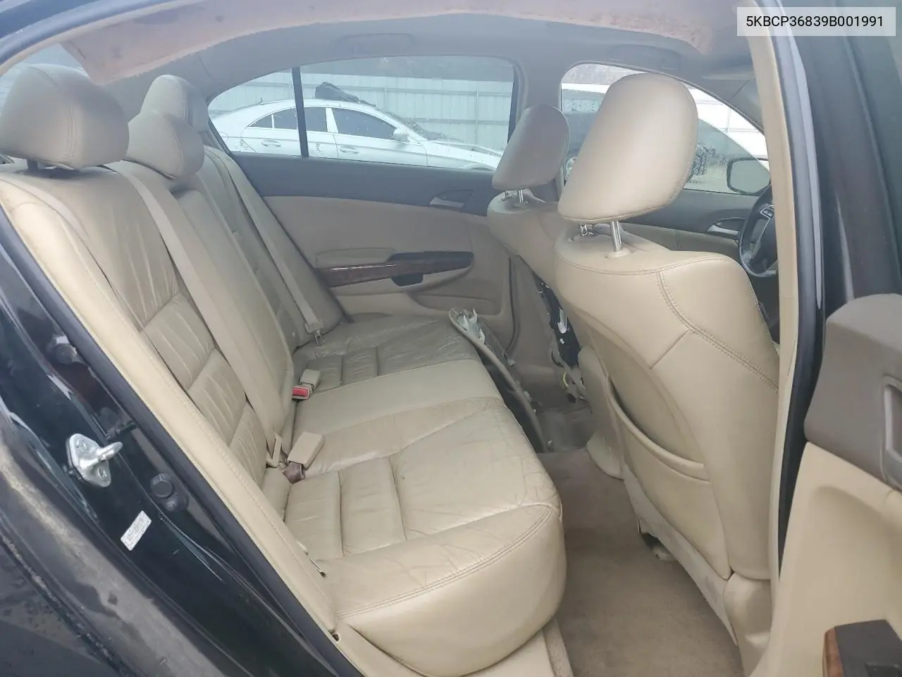 5KBCP36839B001991 2009 Honda Accord Exl