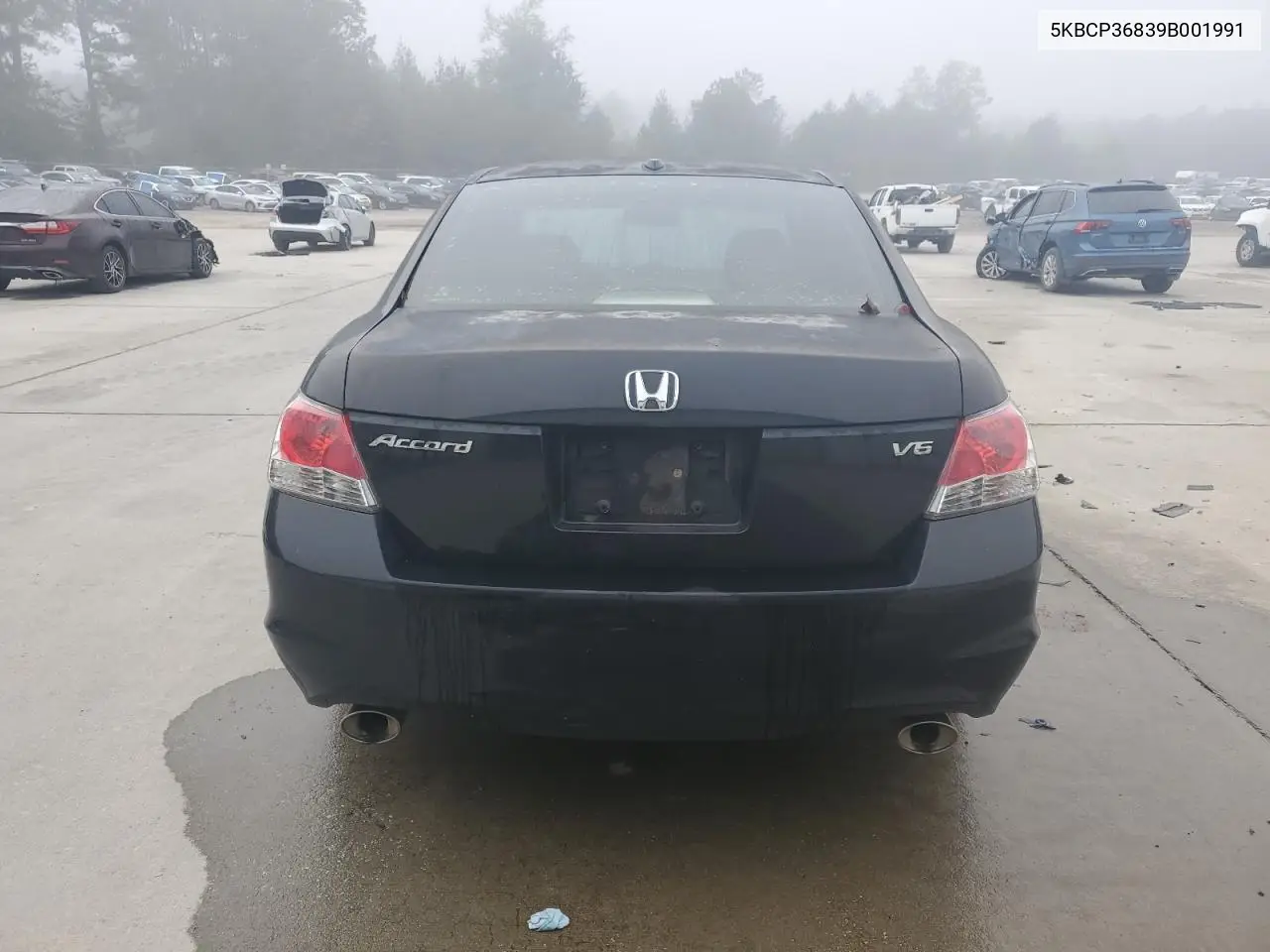 5KBCP36839B001991 2009 Honda Accord Exl