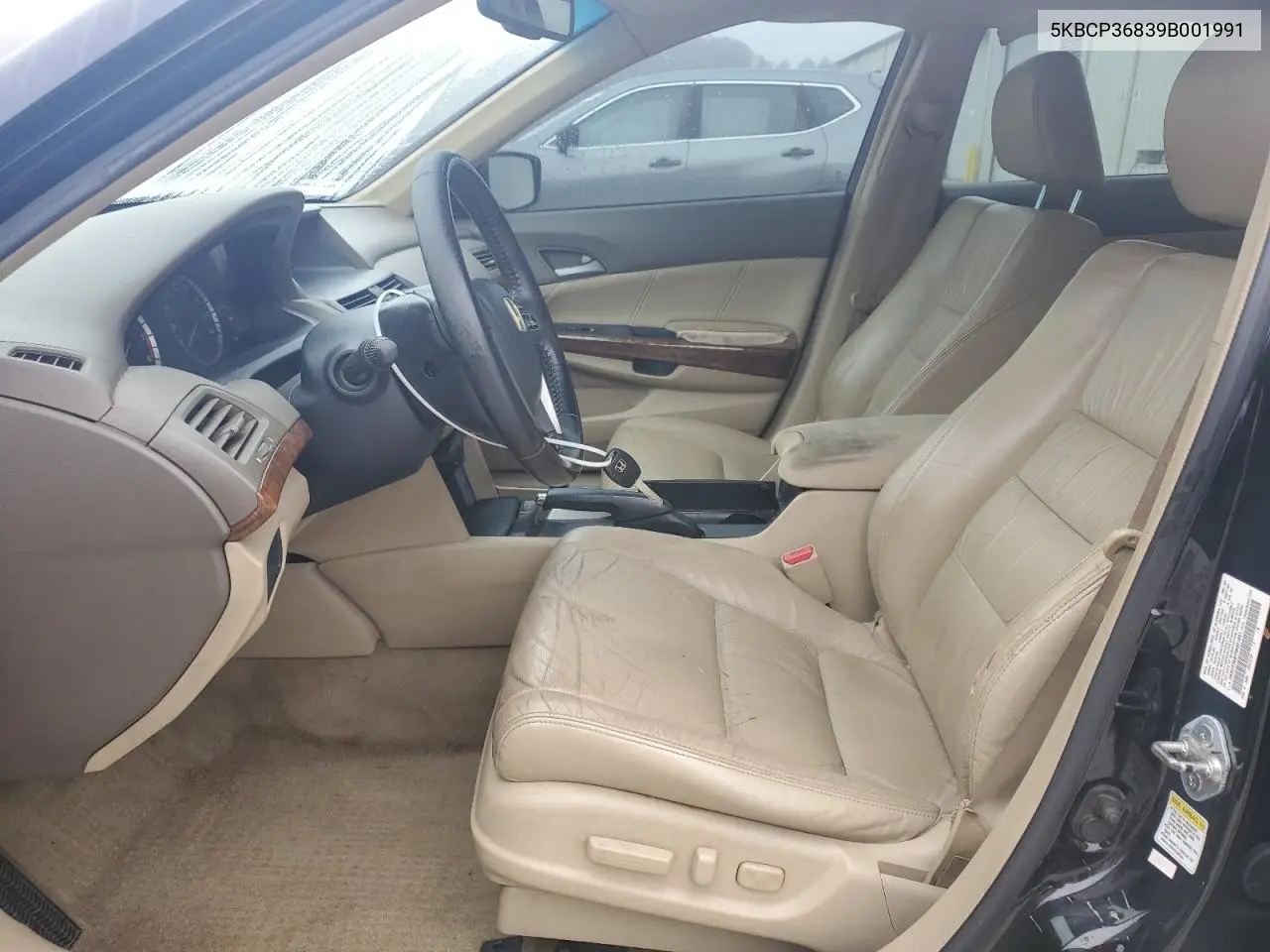 5KBCP36839B001991 2009 Honda Accord Exl