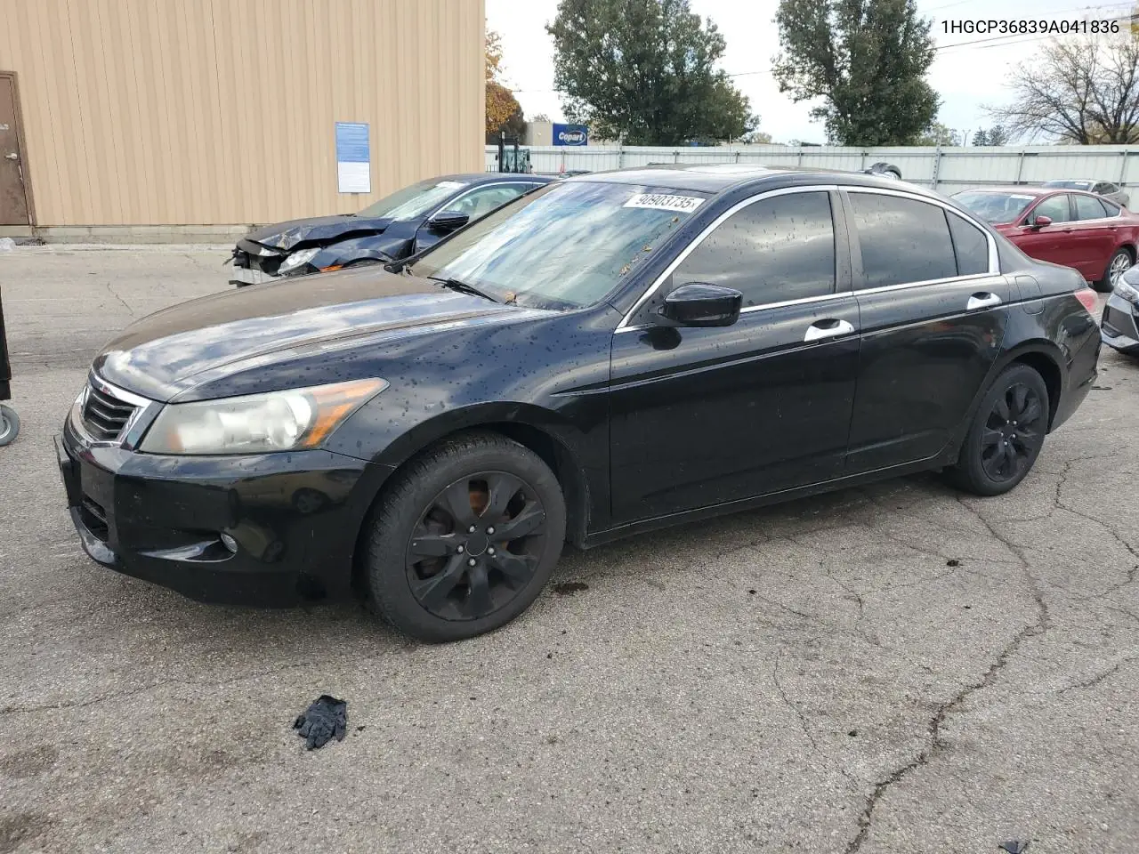 1HGCP36839A041836 2009 Honda Accord Exl