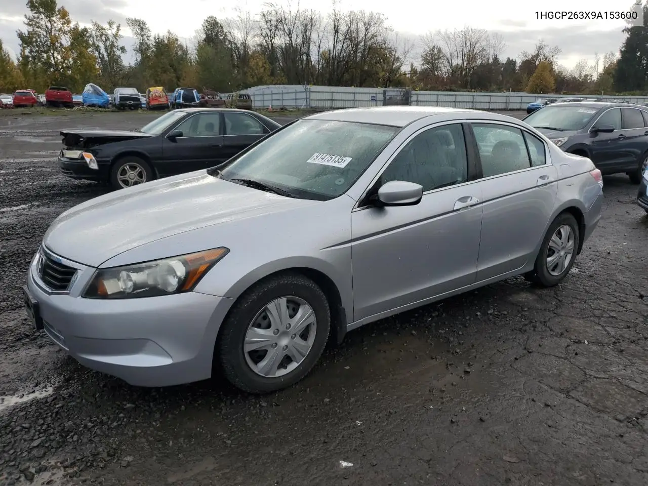1HGCP263X9A153600 2009 Honda Accord Lx