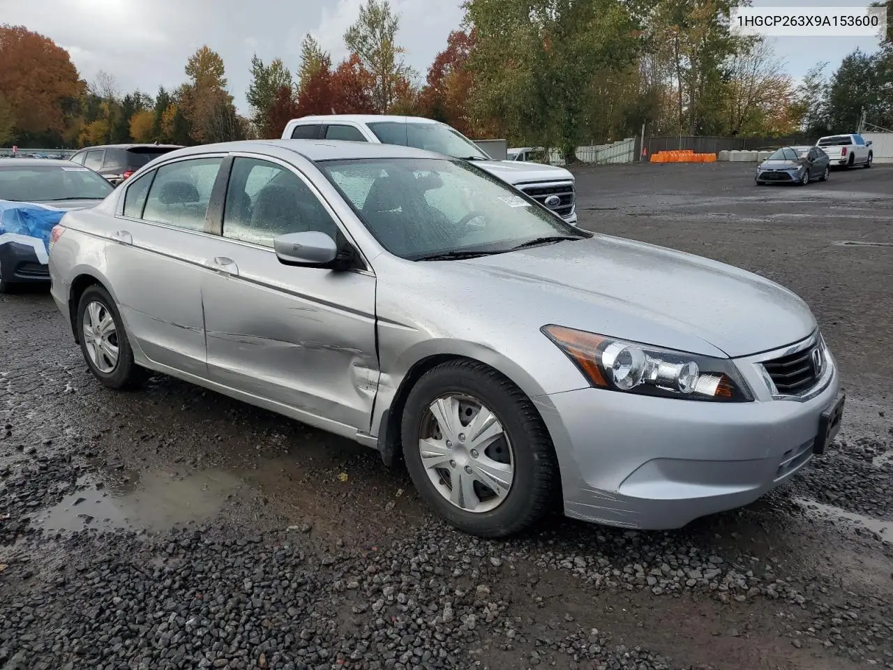 1HGCP263X9A153600 2009 Honda Accord Lx