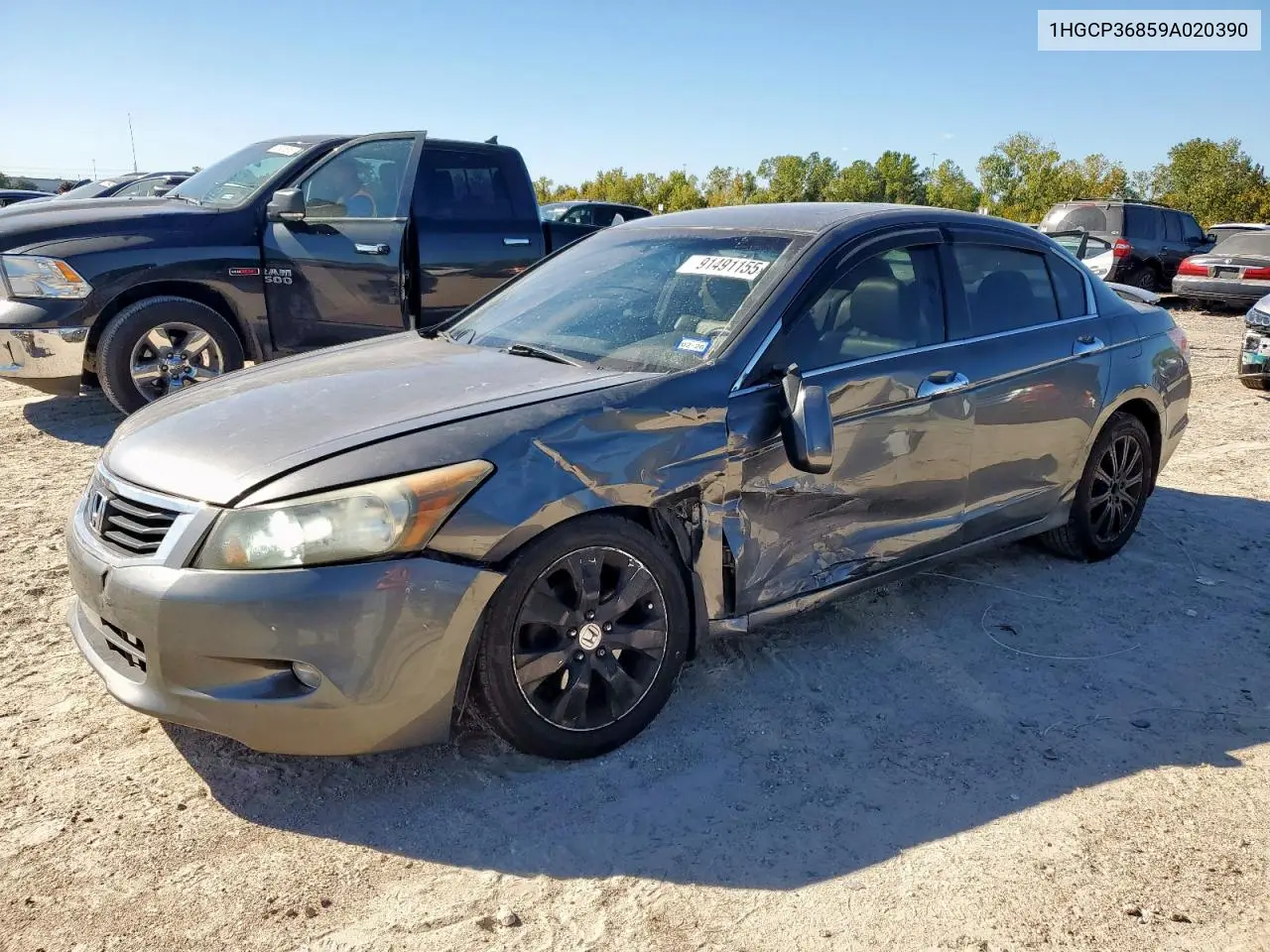 1HGCP36859A020390 2009 Honda Accord Exl