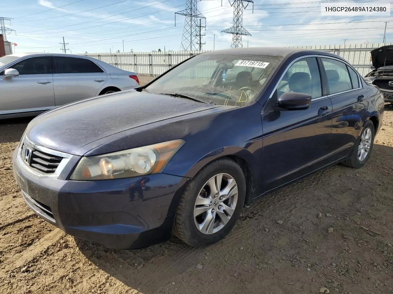 1HGCP26489A124380 2009 Honda Accord Lxp